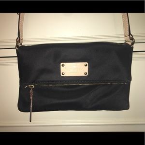 Black Kate Spade over the shoulder purse